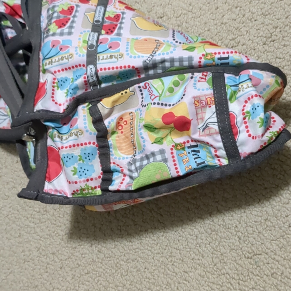 Worn Lesportsac diaper bag - Picture 9 of 12